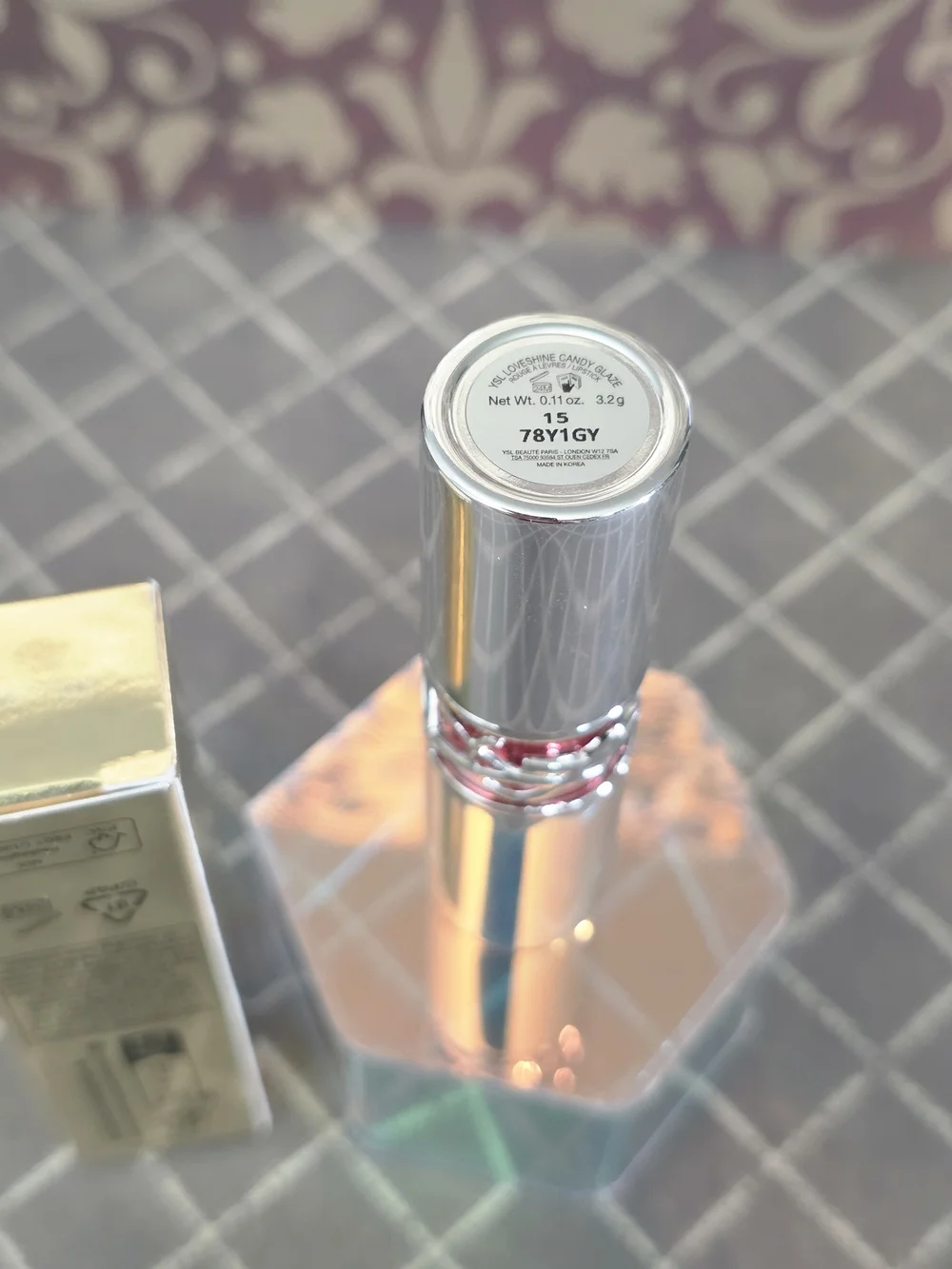 Yves Saint Laurent Loveshine Candy Glaze Lip Gloss Stick — 15 Showcasing Nude